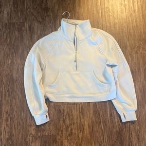 Lululemon bone scuba 1/4 zip